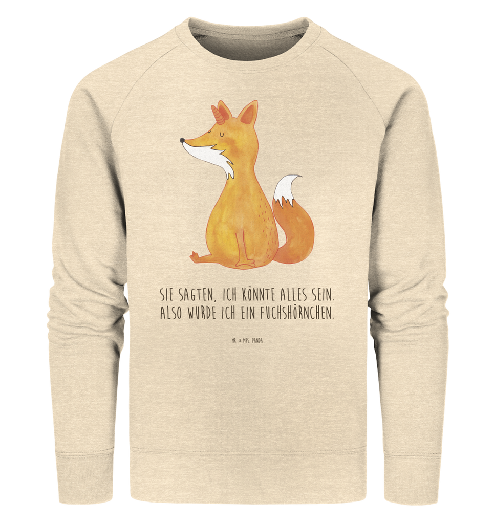 Organic Pullover Fuchshörnchen Pullover, Pullover Männer, Pullover Frauen, Sweatshirt, Sweatshirt Männer, Sweatshirt Frauen, Unisex, Einhorn, Einhörner, Einhorn Deko, Pegasus, Unicorn, Fuchs, Unicorns, Fuchshörnchen, Fuchshorn, Foxycorn, Füchse