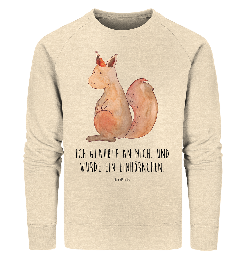 Organic Pullover Einhörnchen Glaube Pullover, Pullover Männer, Pullover Frauen, Sweatshirt, Sweatshirt Männer, Sweatshirt Frauen, Unisex, Einhorn, Einhörner, Einhorn Deko, Pegasus, Unicorn, Einhörnchen, Eichhörnchen, Eichhorn