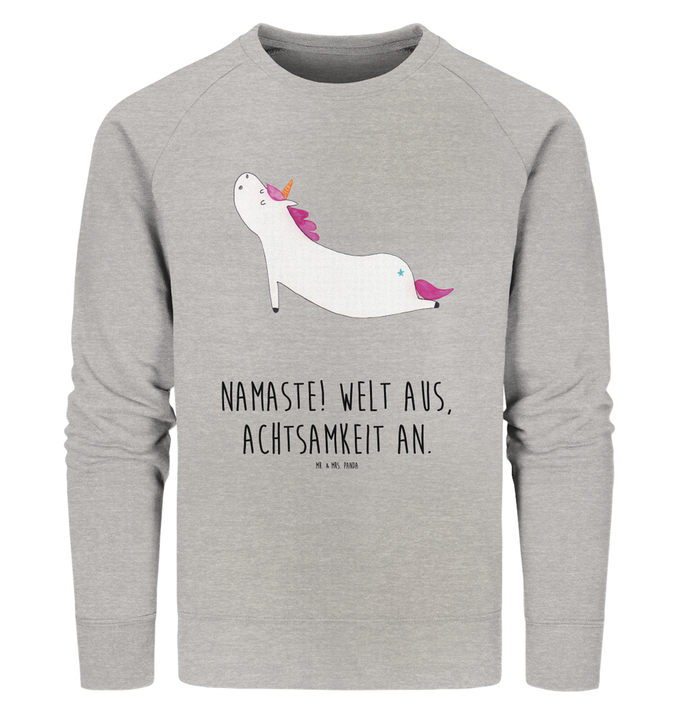 Organic Pullover Einhorn Yoga