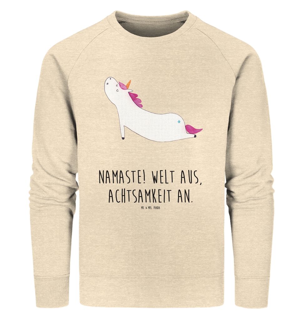Organic Pullover Einhorn Yoga