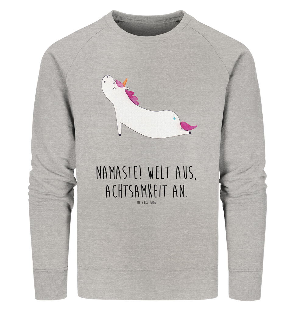 Organic Pullover Einhorn Yoga