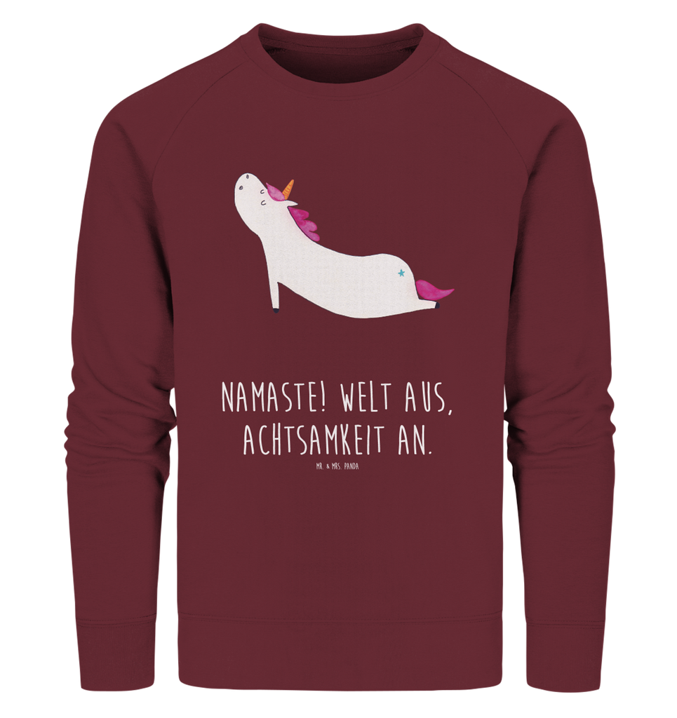 Organic Pullover Einhorn Yoga