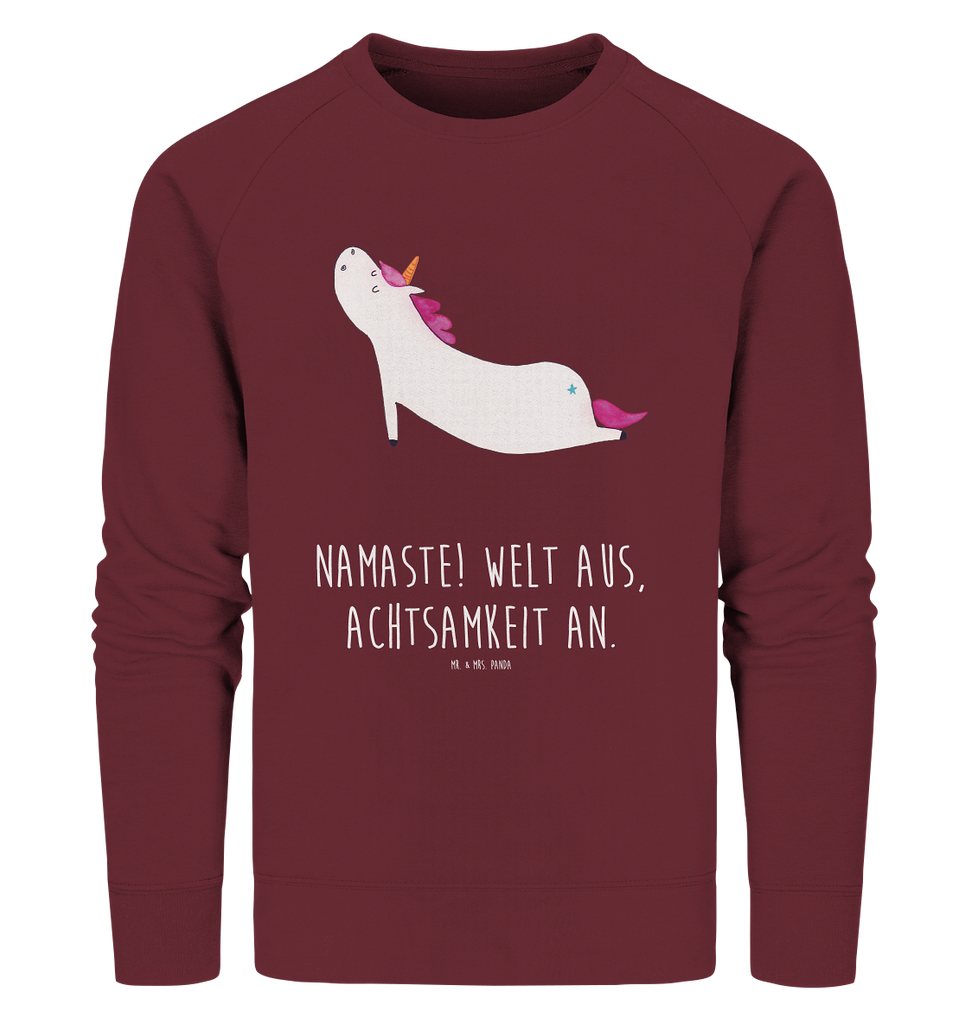Organic Pullover Einhorn Yoga