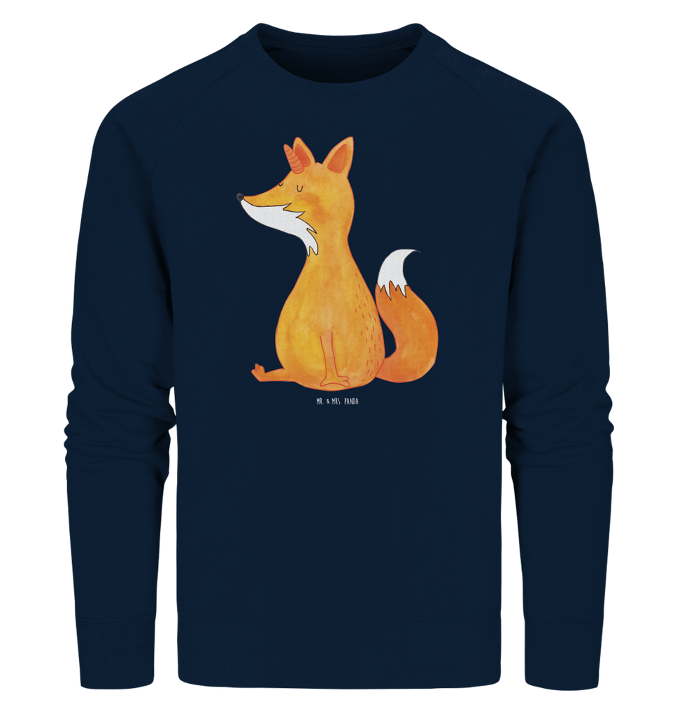 Organic Pullover Fuchshörnchen Pullover, Pullover Männer, Pullover Frauen, Sweatshirt, Sweatshirt Männer, Sweatshirt Frauen, Unisex, Einhorn, Einhörner, Einhorn Deko, Pegasus, Unicorn, Fuchs, Unicorns, Fuchshörnchen, Fuchshorn, Foxycorn, Füchse