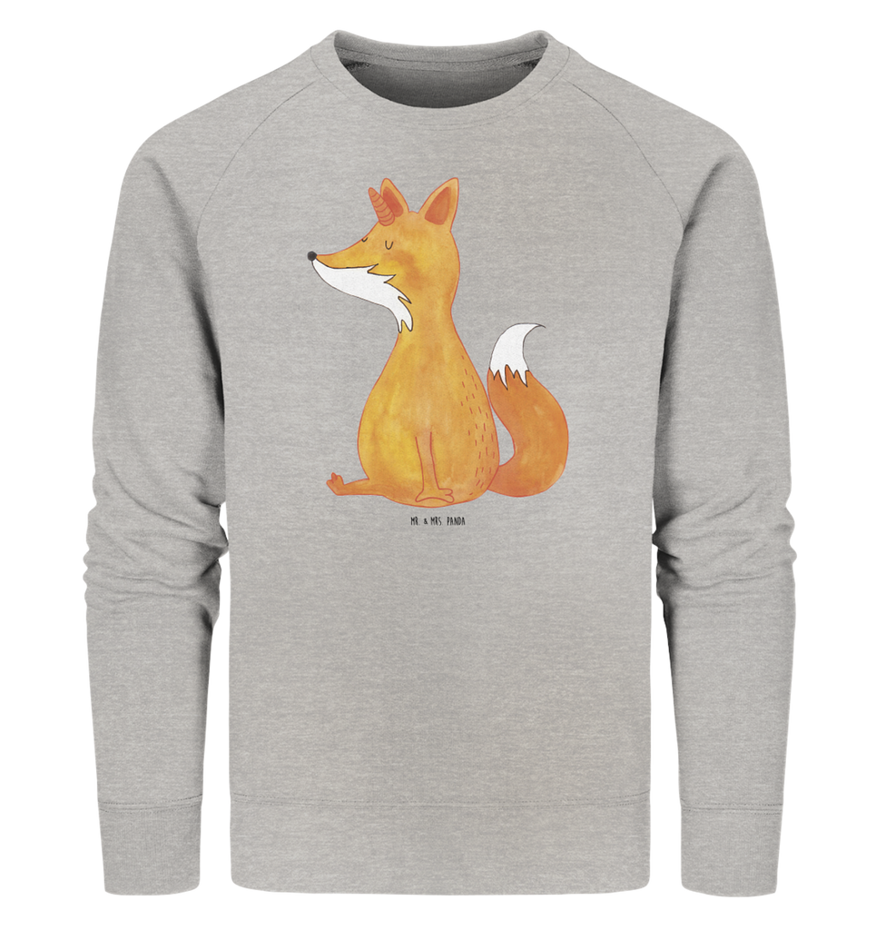 Organic Pullover Fuchshörnchen Pullover, Pullover Männer, Pullover Frauen, Sweatshirt, Sweatshirt Männer, Sweatshirt Frauen, Unisex, Einhorn, Einhörner, Einhorn Deko, Pegasus, Unicorn, Fuchs, Unicorns, Fuchshörnchen, Fuchshorn, Foxycorn, Füchse