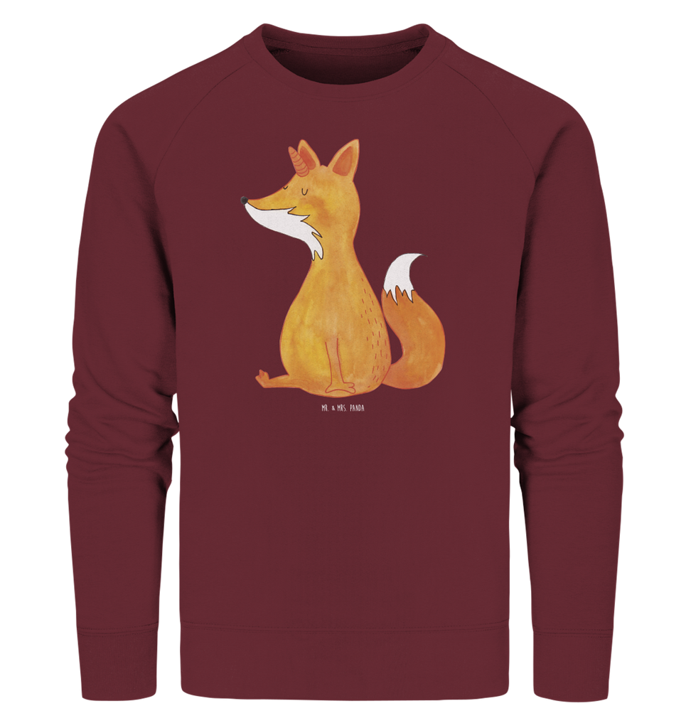 Organic Pullover Fuchshörnchen Pullover, Pullover Männer, Pullover Frauen, Sweatshirt, Sweatshirt Männer, Sweatshirt Frauen, Unisex, Einhorn, Einhörner, Einhorn Deko, Pegasus, Unicorn, Fuchs, Unicorns, Fuchshörnchen, Fuchshorn, Foxycorn, Füchse