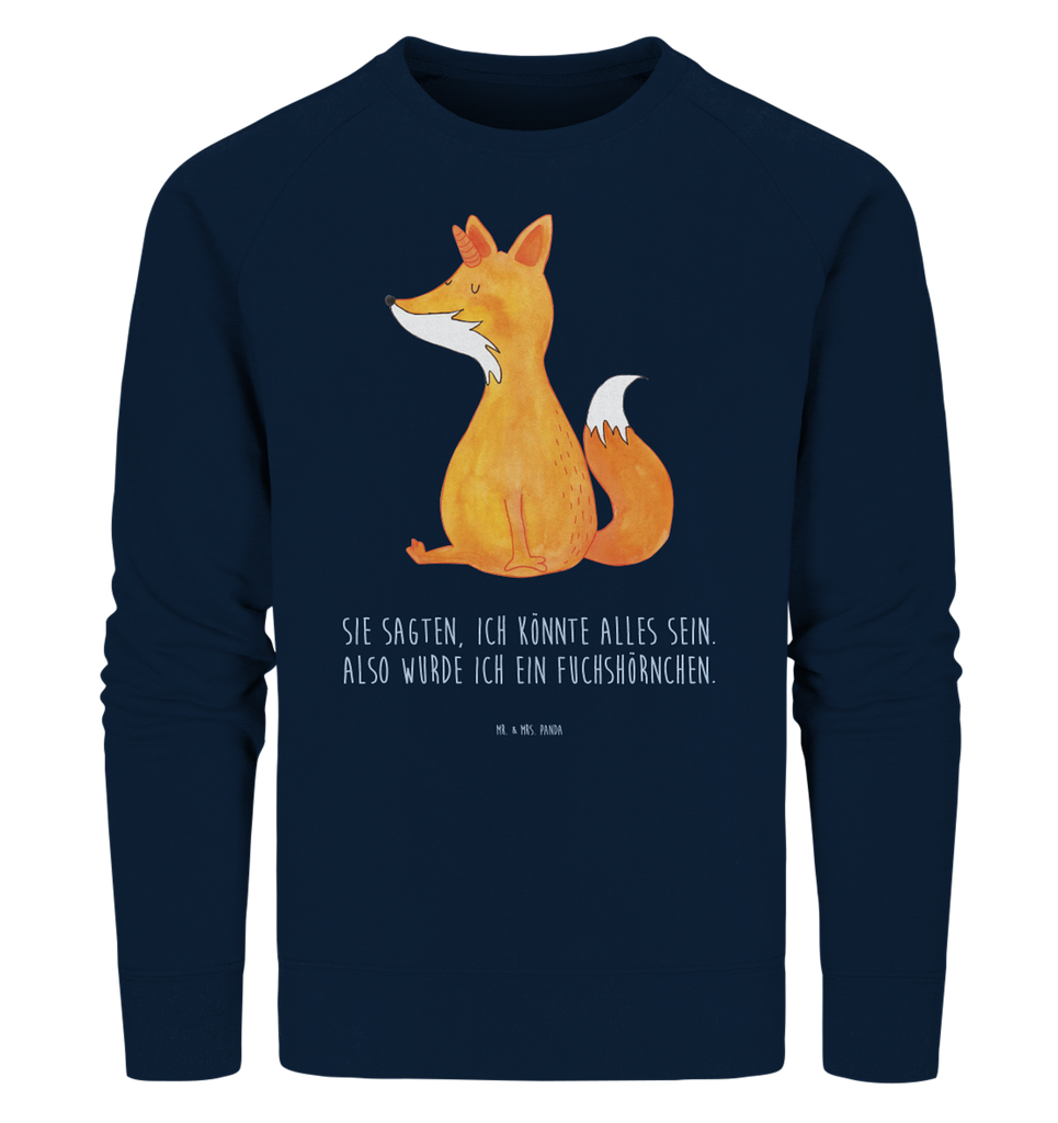 Organic Pullover Fuchshörnchen Pullover, Pullover Männer, Pullover Frauen, Sweatshirt, Sweatshirt Männer, Sweatshirt Frauen, Unisex, Einhorn, Einhörner, Einhorn Deko, Pegasus, Unicorn, Fuchs, Unicorns, Fuchshörnchen, Fuchshorn, Foxycorn, Füchse