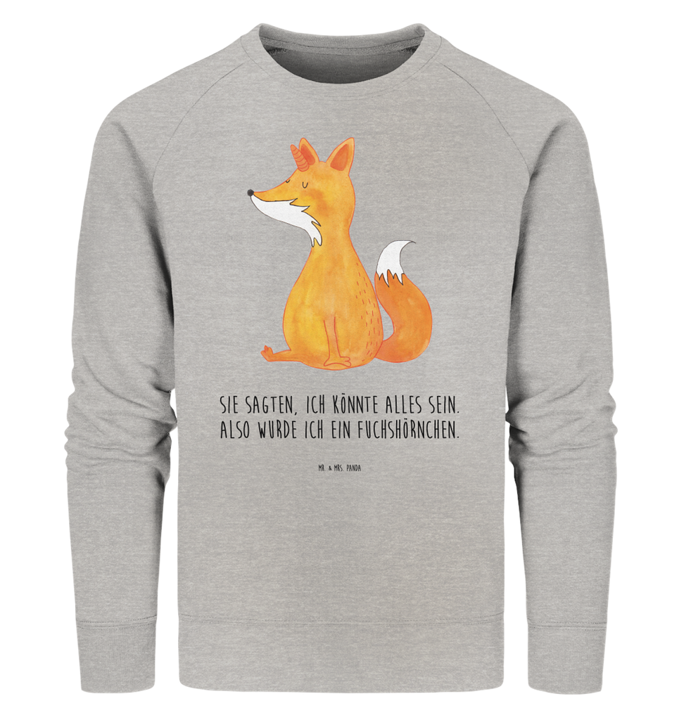 Organic Pullover Fuchshörnchen Pullover, Pullover Männer, Pullover Frauen, Sweatshirt, Sweatshirt Männer, Sweatshirt Frauen, Unisex, Einhorn, Einhörner, Einhorn Deko, Pegasus, Unicorn, Fuchs, Unicorns, Fuchshörnchen, Fuchshorn, Foxycorn, Füchse