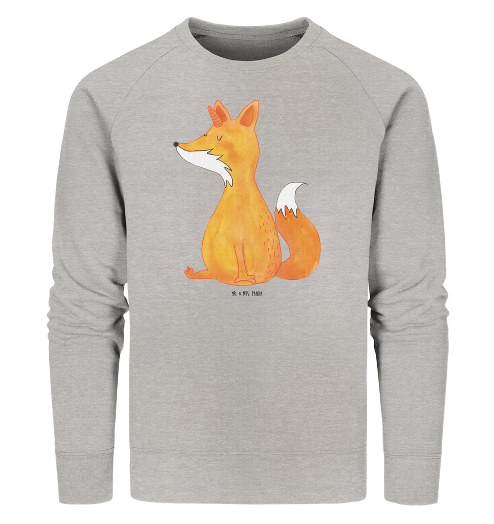 Organic Pullover Fuchshörnchen Pullover, Pullover Männer, Pullover Frauen, Sweatshirt, Sweatshirt Männer, Sweatshirt Frauen, Unisex, Einhorn, Einhörner, Einhorn Deko, Pegasus, Unicorn, Fuchs, Unicorns, Fuchshörnchen, Fuchshorn, Foxycorn, Füchse