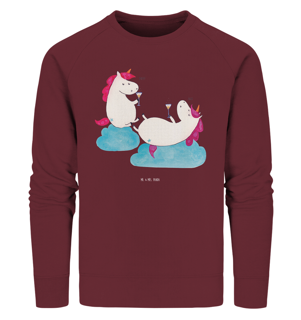 Organic Pullover Einhörner Sekt Pullover, Pullover Männer, Pullover Frauen, Sweatshirt, Sweatshirt Männer, Sweatshirt Frauen, Unisex, Einhorn, Einhörner, Einhorn Deko, Pegasus, Unicorn, Freundinnen, Freundin, BFF, Sekt, Mädelsabend, Spaß, Party, Korken, Anstoßen, Beste