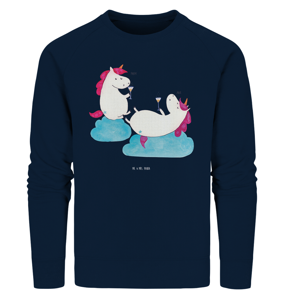 Organic Pullover Einhörner Sekt Pullover, Pullover Männer, Pullover Frauen, Sweatshirt, Sweatshirt Männer, Sweatshirt Frauen, Unisex, Einhorn, Einhörner, Einhorn Deko, Pegasus, Unicorn, Freundinnen, Freundin, BFF, Sekt, Mädelsabend, Spaß, Party, Korken, Anstoßen, Beste