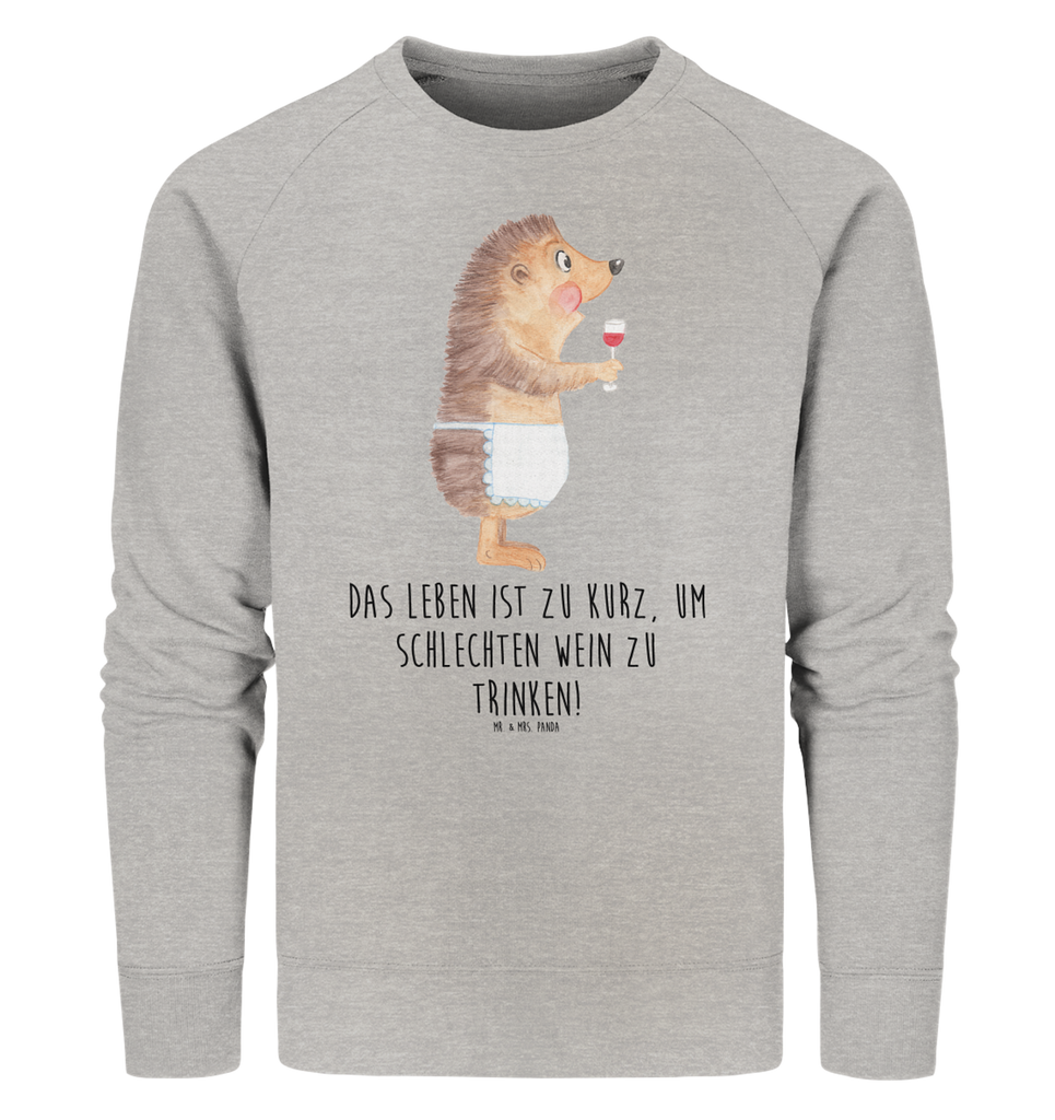 Organic Pullover Igel mit Wein Pullover, Pullover Männer, Pullover Frauen, Sweatshirt, Sweatshirt Männer, Sweatshirt Frauen, Unisex, Tiermotive, Gute Laune, lustige Sprüche, Tiere, Wein Spruch, Igel, Geschenk Weintrinker, Geschenk Weinliebhaber, Wein Deko, Weinglas, Rotwein, Weißwein, Wein trinken