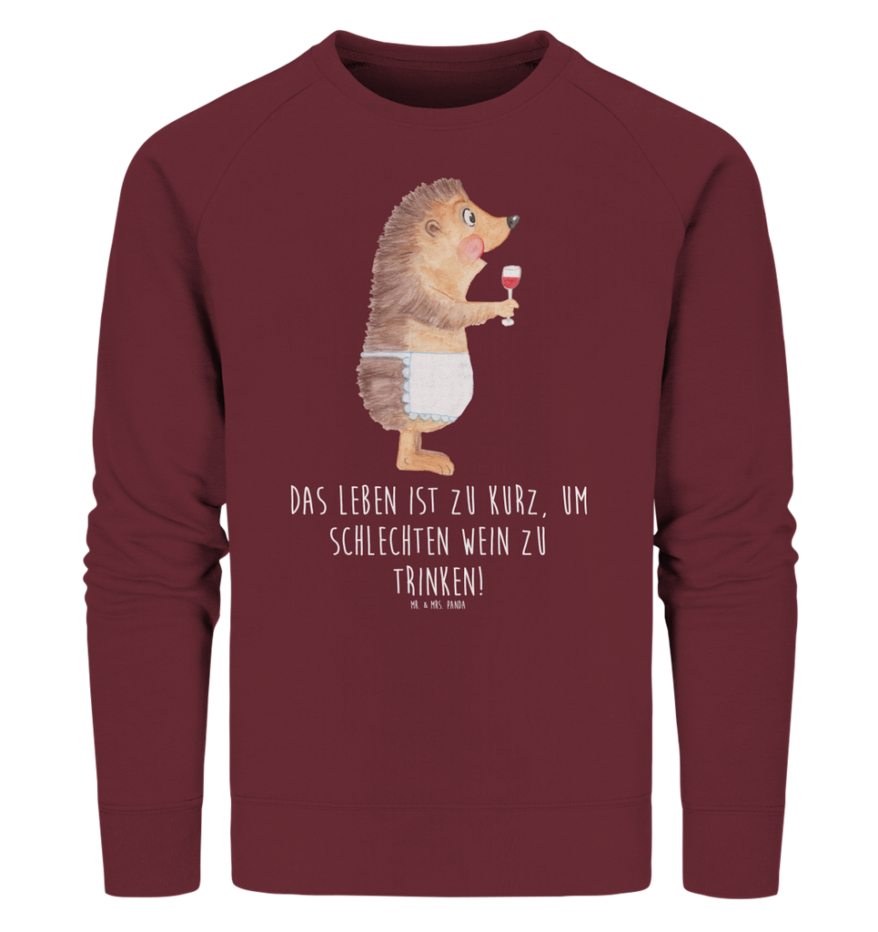 Organic Pullover Igel mit Wein Pullover, Pullover Männer, Pullover Frauen, Sweatshirt, Sweatshirt Männer, Sweatshirt Frauen, Unisex, Tiermotive, Gute Laune, lustige Sprüche, Tiere, Wein Spruch, Igel, Geschenk Weintrinker, Geschenk Weinliebhaber, Wein Deko, Weinglas, Rotwein, Weißwein, Wein trinken