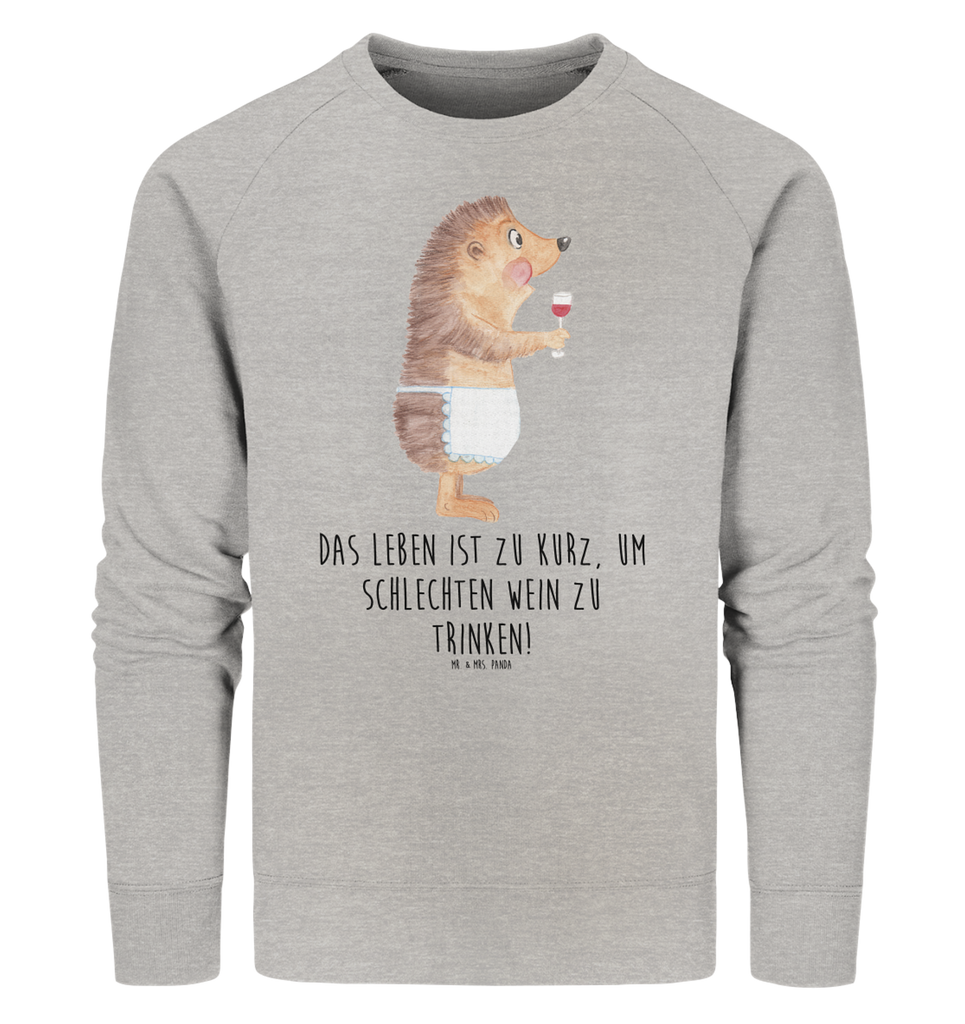 Organic Pullover Igel mit Wein Pullover, Pullover Männer, Pullover Frauen, Sweatshirt, Sweatshirt Männer, Sweatshirt Frauen, Unisex, Tiermotive, Gute Laune, lustige Sprüche, Tiere, Wein Spruch, Igel, Geschenk Weintrinker, Geschenk Weinliebhaber, Wein Deko, Weinglas, Rotwein, Weißwein, Wein trinken