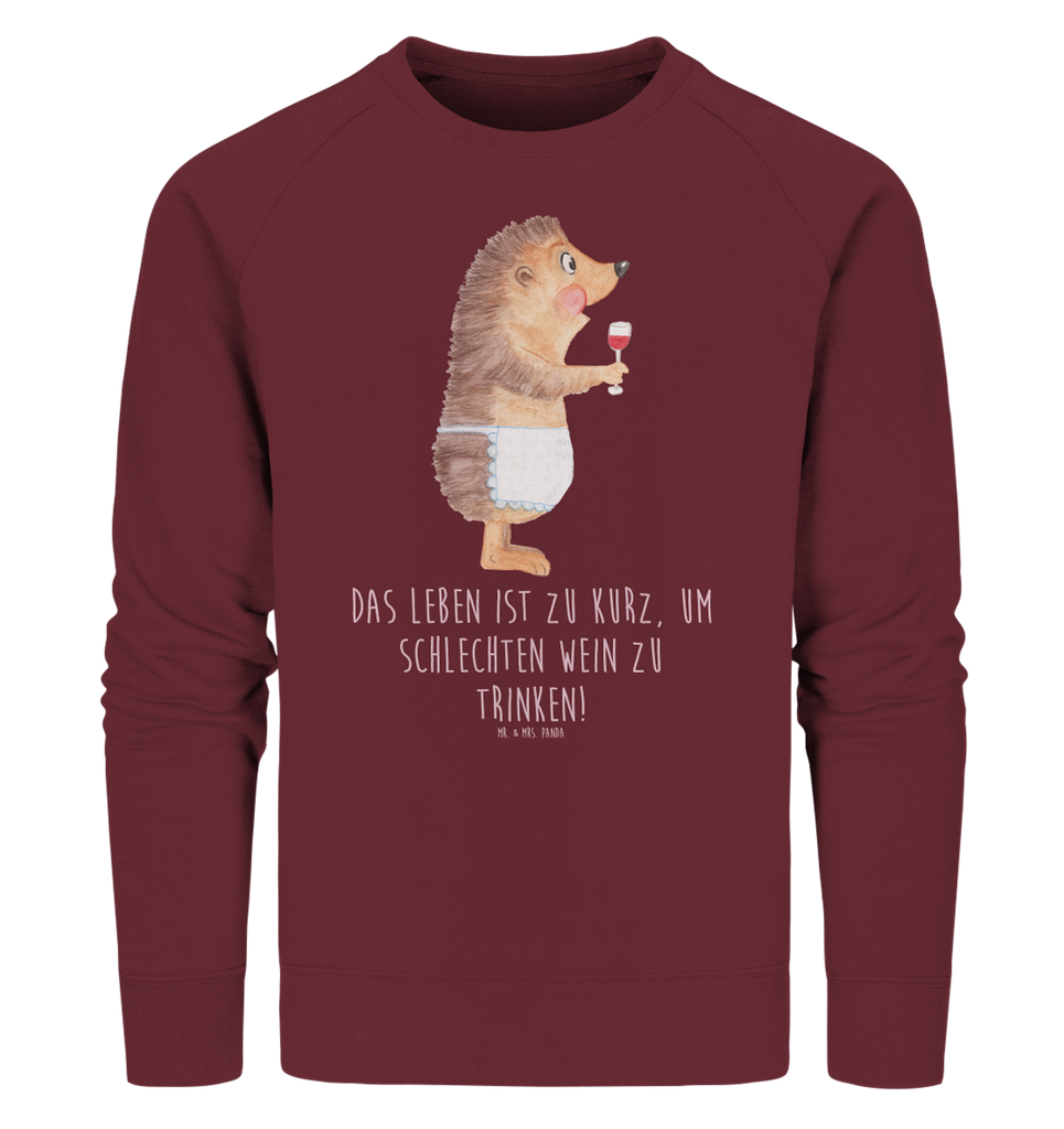 Organic Pullover Igel mit Wein Pullover, Pullover Männer, Pullover Frauen, Sweatshirt, Sweatshirt Männer, Sweatshirt Frauen, Unisex, Tiermotive, Gute Laune, lustige Sprüche, Tiere, Wein Spruch, Igel, Geschenk Weintrinker, Geschenk Weinliebhaber, Wein Deko, Weinglas, Rotwein, Weißwein, Wein trinken
