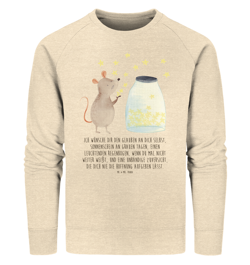 Organic Pullover Maus Sterne Pullover, Pullover Männer, Pullover Frauen, Sweatshirt, Sweatshirt Männer, Sweatshirt Frauen, Unisex, Tiermotive, Gute Laune, lustige Sprüche, Tiere, Maus, Sterne, Wunsch, Kind, Taufe, Taufgeschenk, Geburt, Schwangerschaft, erstes Kind, Kindergeburtstag, Geburtstag, Hoffnung, Träume