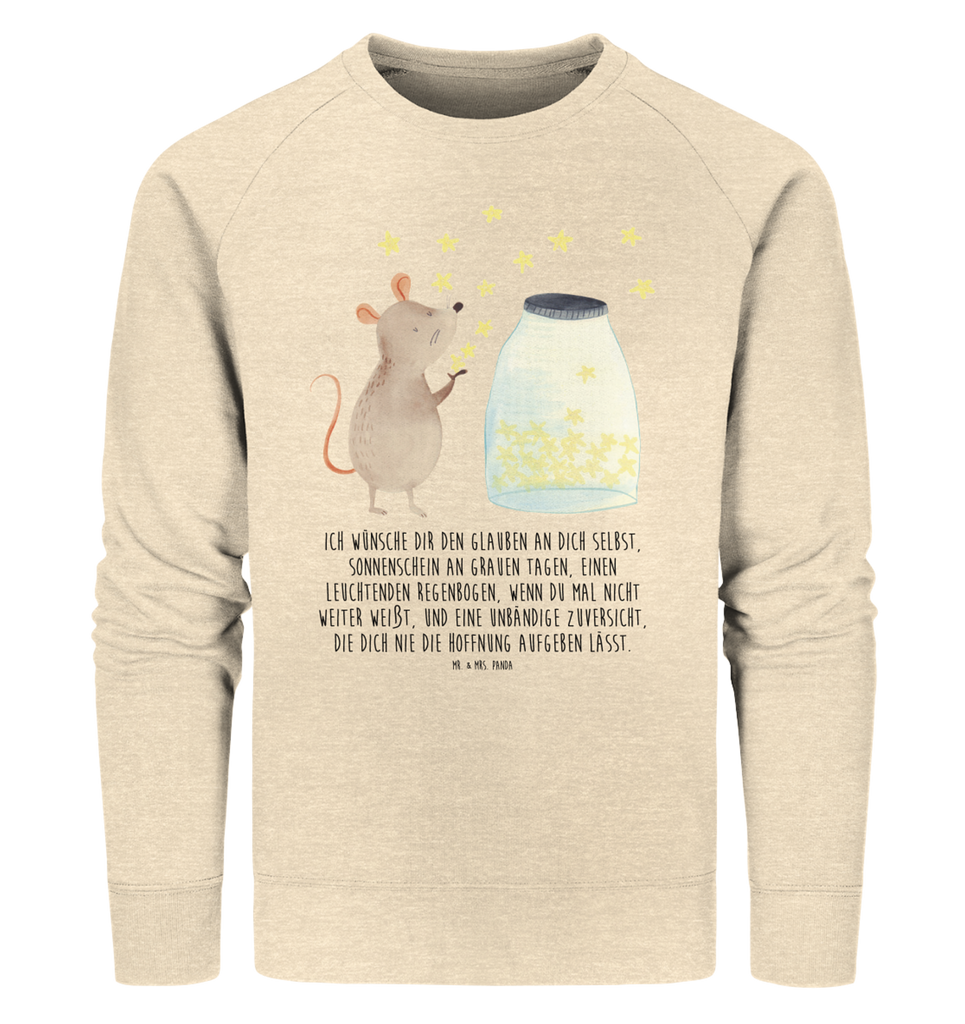 Organic Pullover Maus Sterne Pullover, Pullover Männer, Pullover Frauen, Sweatshirt, Sweatshirt Männer, Sweatshirt Frauen, Unisex, Tiermotive, Gute Laune, lustige Sprüche, Tiere, Maus, Sterne, Wunsch, Kind, Taufe, Taufgeschenk, Geburt, Schwangerschaft, erstes Kind, Kindergeburtstag, Geburtstag, Hoffnung, Träume