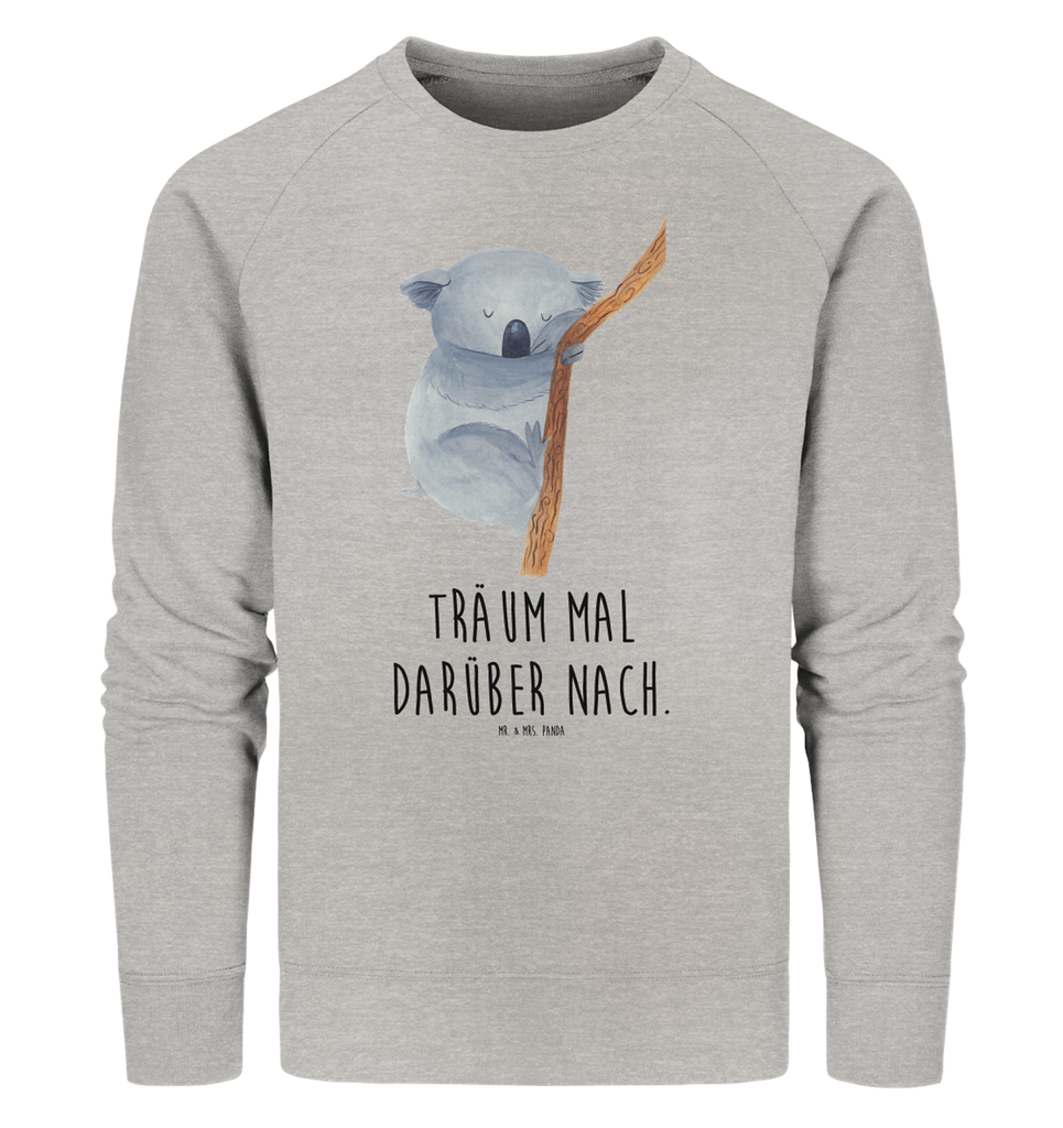 Organic Pullover Koalabär Pullover, Pullover Männer, Pullover Frauen, Sweatshirt, Sweatshirt Männer, Sweatshirt Frauen, Unisex, Tiermotive, Gute Laune, lustige Sprüche, Tiere, Koala, träumen, Traum, schlafen, Schlafzimmer, Traumland, Bär, Koalabär