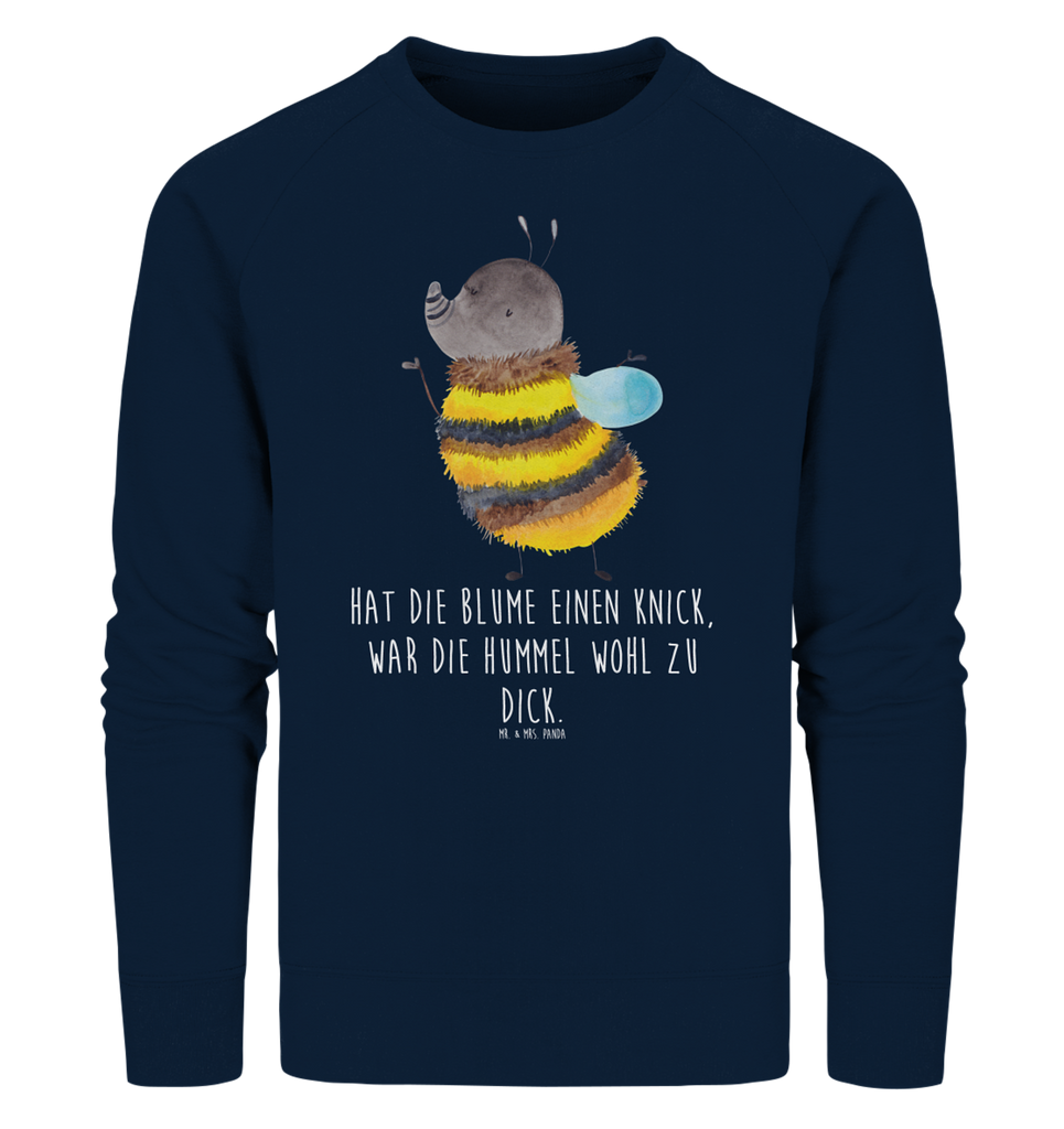 Organic Pullover Hummel flauschig Pullover, Pullover Männer, Pullover Frauen, Sweatshirt, Sweatshirt Männer, Sweatshirt Frauen, Unisex, Tiermotive, Gute Laune, lustige Sprüche, Tiere, Hummel, Flauschig, Biene, Blume, Natur