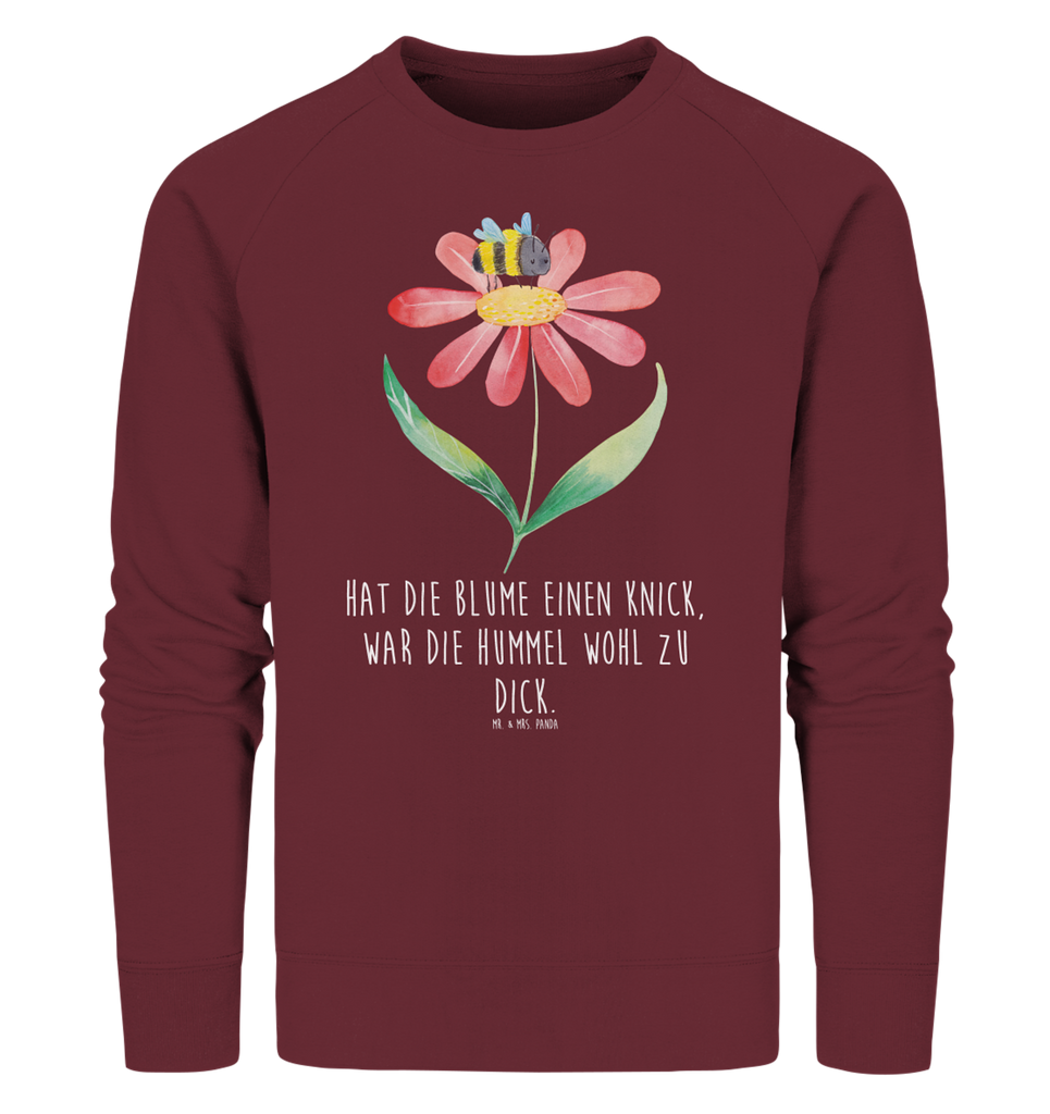 Organic Pullover Hummel Blume Pullover, Pullover Männer, Pullover Frauen, Sweatshirt, Sweatshirt Männer, Sweatshirt Frauen, Unisex, Tiermotive, Gute Laune, lustige Sprüche, Tiere, Hummel, Blume, Wespe, Flauschig, Natur, Feld, Hummeln, Biene