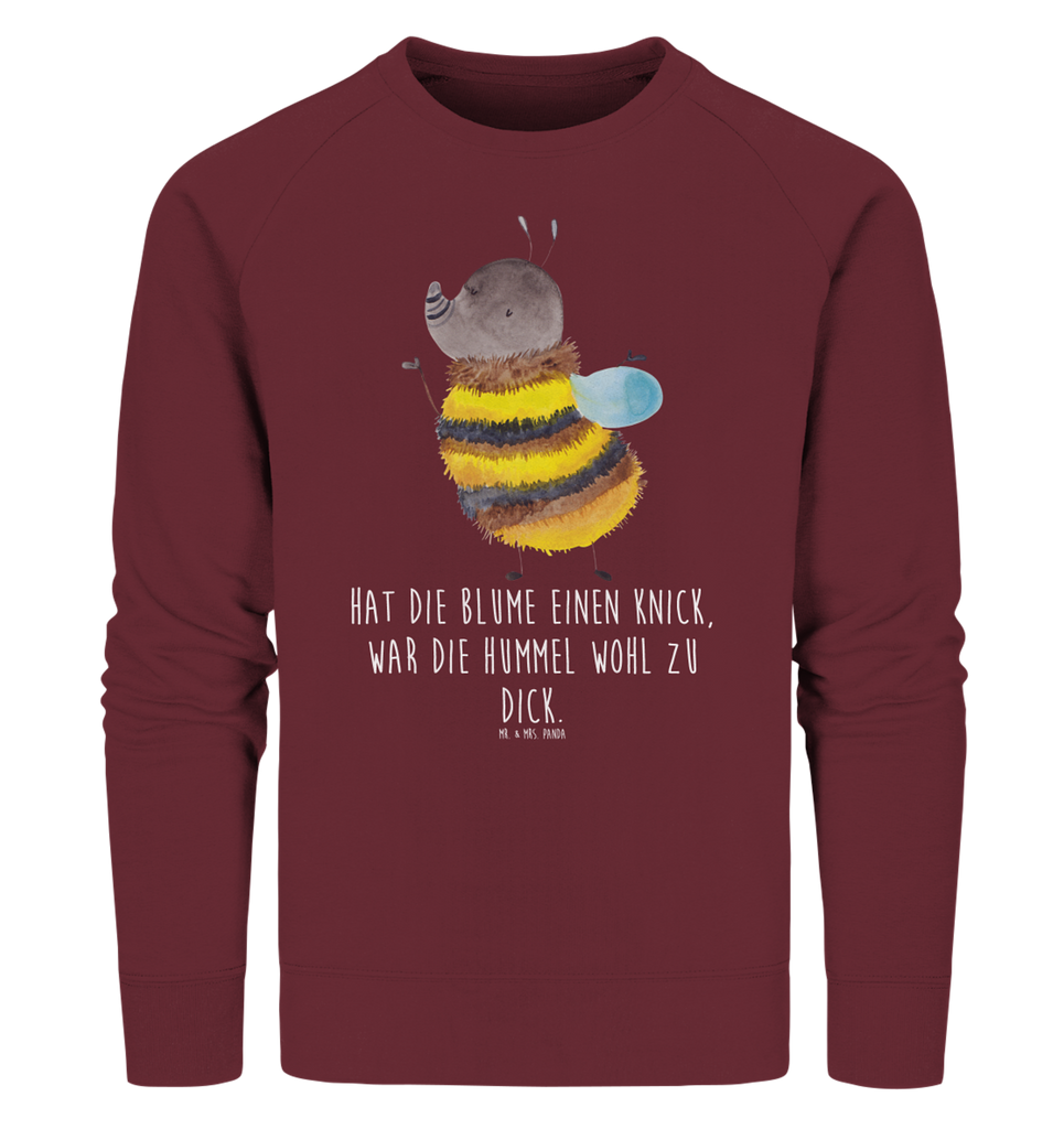 Organic Pullover Hummel flauschig Pullover, Pullover Männer, Pullover Frauen, Sweatshirt, Sweatshirt Männer, Sweatshirt Frauen, Unisex, Tiermotive, Gute Laune, lustige Sprüche, Tiere, Hummel, Flauschig, Biene, Blume, Natur