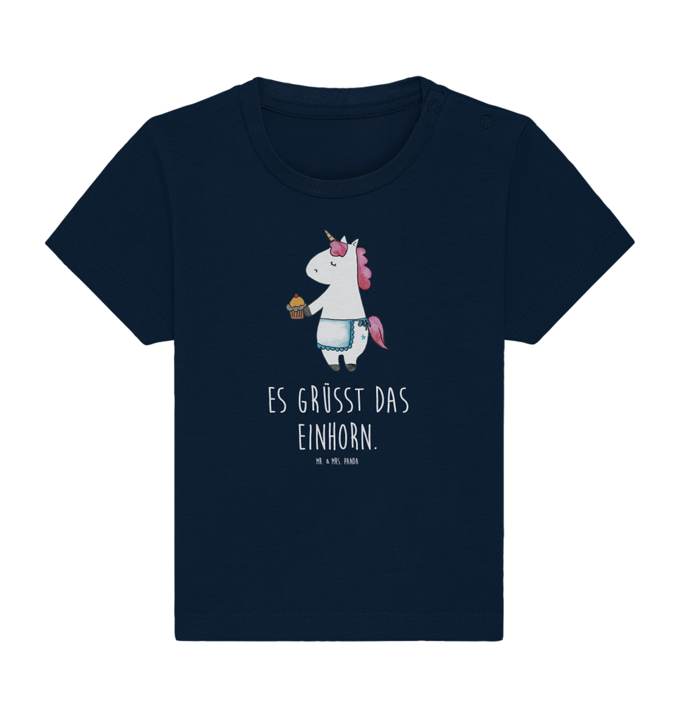 Organic Baby Shirt Einhorn Muffin Baby T-Shirt, Jungen Baby T-Shirt, Mädchen Baby T-Shirt, Shirt, Einhorn, Einhörner, Einhorn Deko, Pegasus, Unicorn, Geburtstag, Backen, Muffin, Kekse, Geburtstagsgrüße, Glückwünsche, Liebesgrüße, Grüße