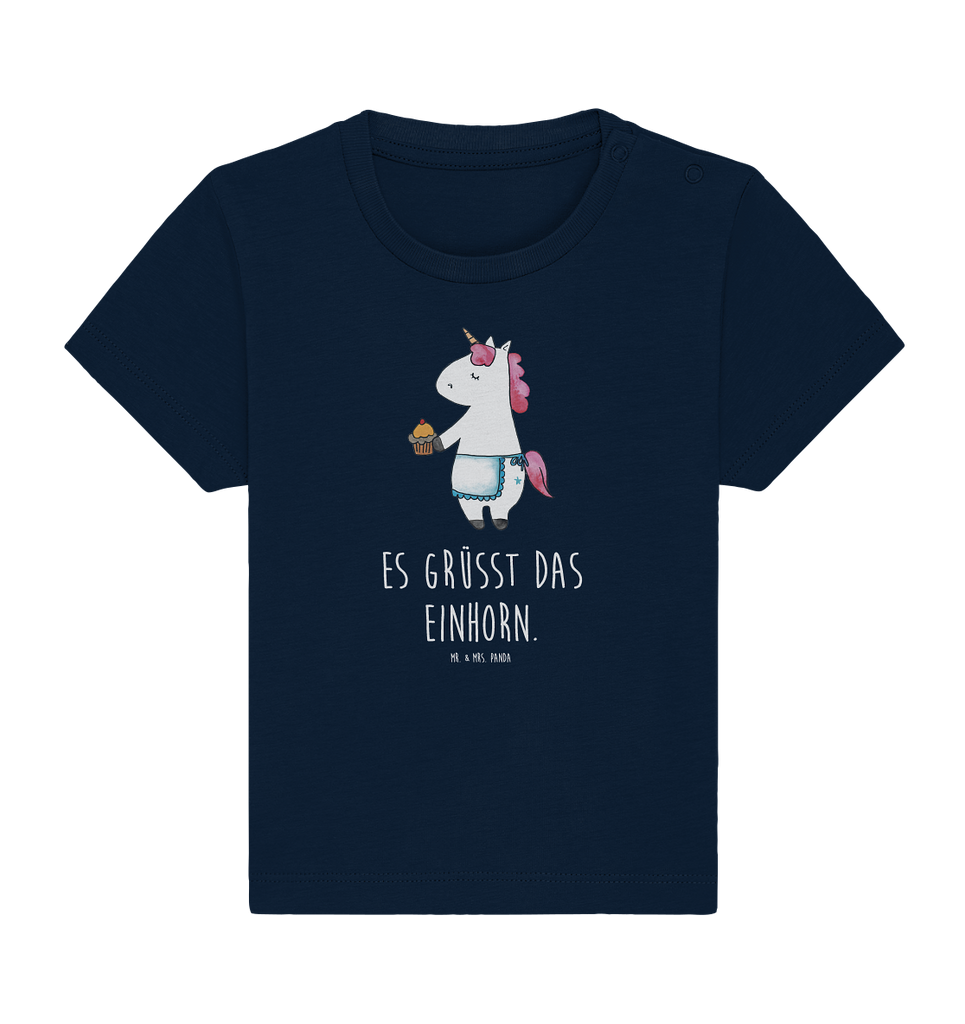 Organic Baby Shirt Einhorn Muffin Baby T-Shirt, Jungen Baby T-Shirt, Mädchen Baby T-Shirt, Shirt, Einhorn, Einhörner, Einhorn Deko, Pegasus, Unicorn, Geburtstag, Backen, Muffin, Kekse, Geburtstagsgrüße, Glückwünsche, Liebesgrüße, Grüße