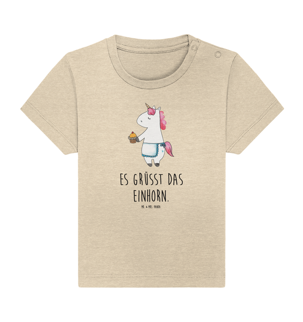 Organic Baby Shirt Einhorn Muffin Baby T-Shirt, Jungen Baby T-Shirt, Mädchen Baby T-Shirt, Shirt, Einhorn, Einhörner, Einhorn Deko, Pegasus, Unicorn, Geburtstag, Backen, Muffin, Kekse, Geburtstagsgrüße, Glückwünsche, Liebesgrüße, Grüße