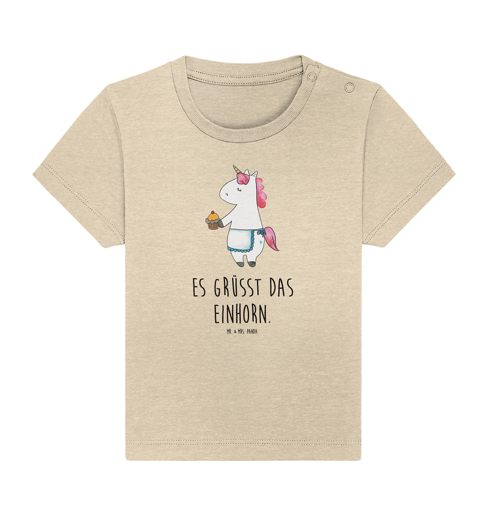 Organic Baby Shirt Einhorn Muffin Baby T-Shirt, Jungen Baby T-Shirt, Mädchen Baby T-Shirt, Shirt, Einhorn, Einhörner, Einhorn Deko, Pegasus, Unicorn, Geburtstag, Backen, Muffin, Kekse, Geburtstagsgrüße, Glückwünsche, Liebesgrüße, Grüße