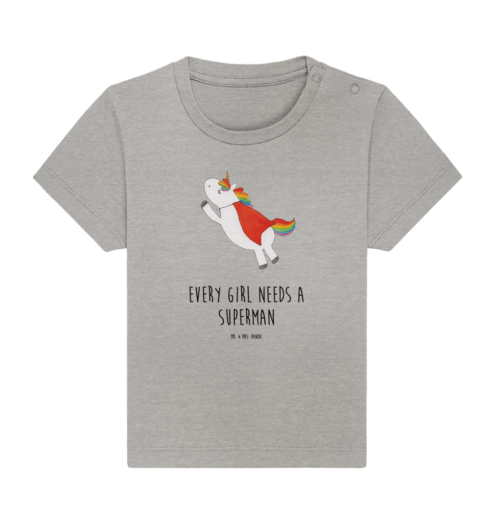 Organic Baby Shirt Einhorn Super