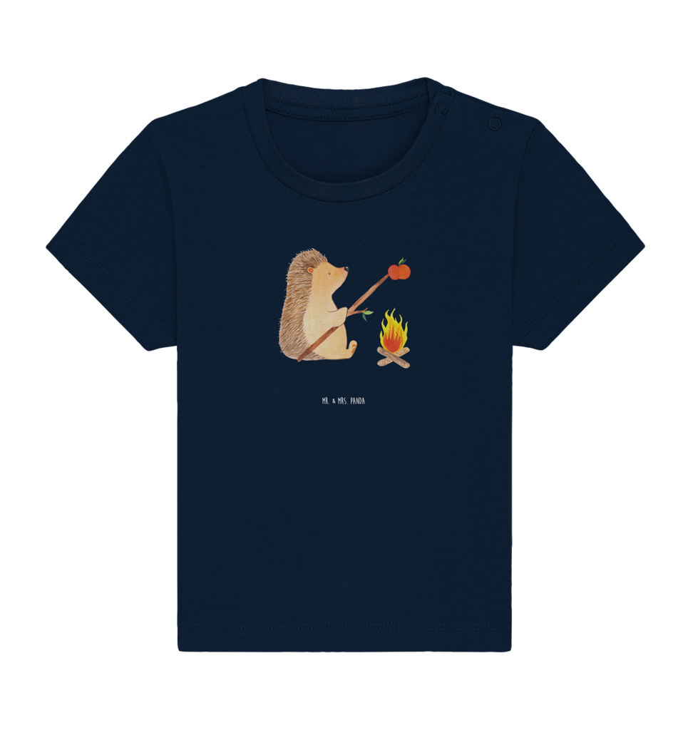 Organic Baby Shirt Igel grillt