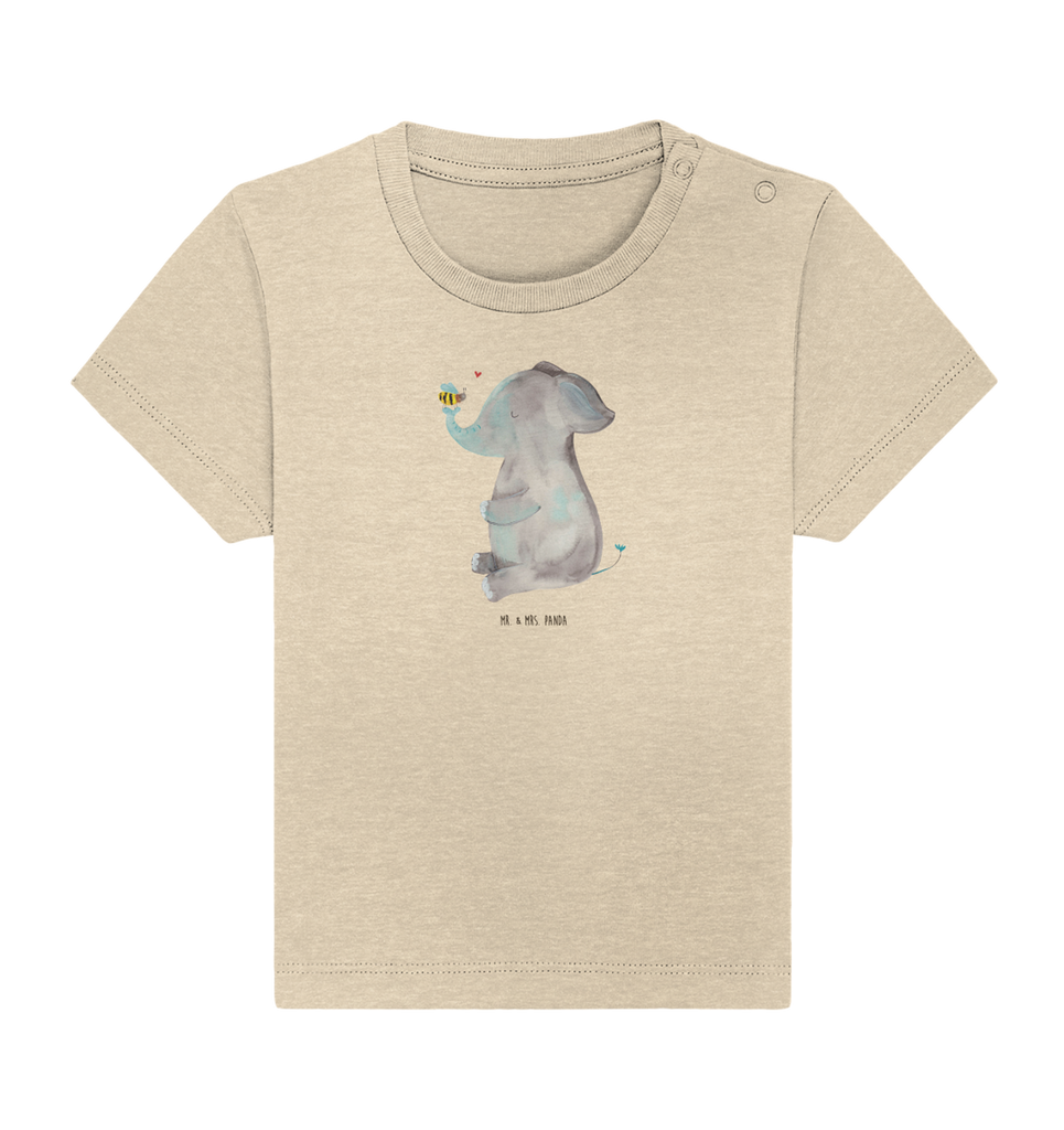 Organic Baby Shirt Elefant & Biene Baby T-Shirt, Jungen Baby T-Shirt, Mädchen Baby T-Shirt, Shirt, Tiermotive, Gute Laune, lustige Sprüche, Tiere, Elefant, Biene, Liebe, Liebesbeweis, Jahrestag, Liebesgeschenk, Heiratsantrag, Hochzeitsgeschenk, Liebesspruch