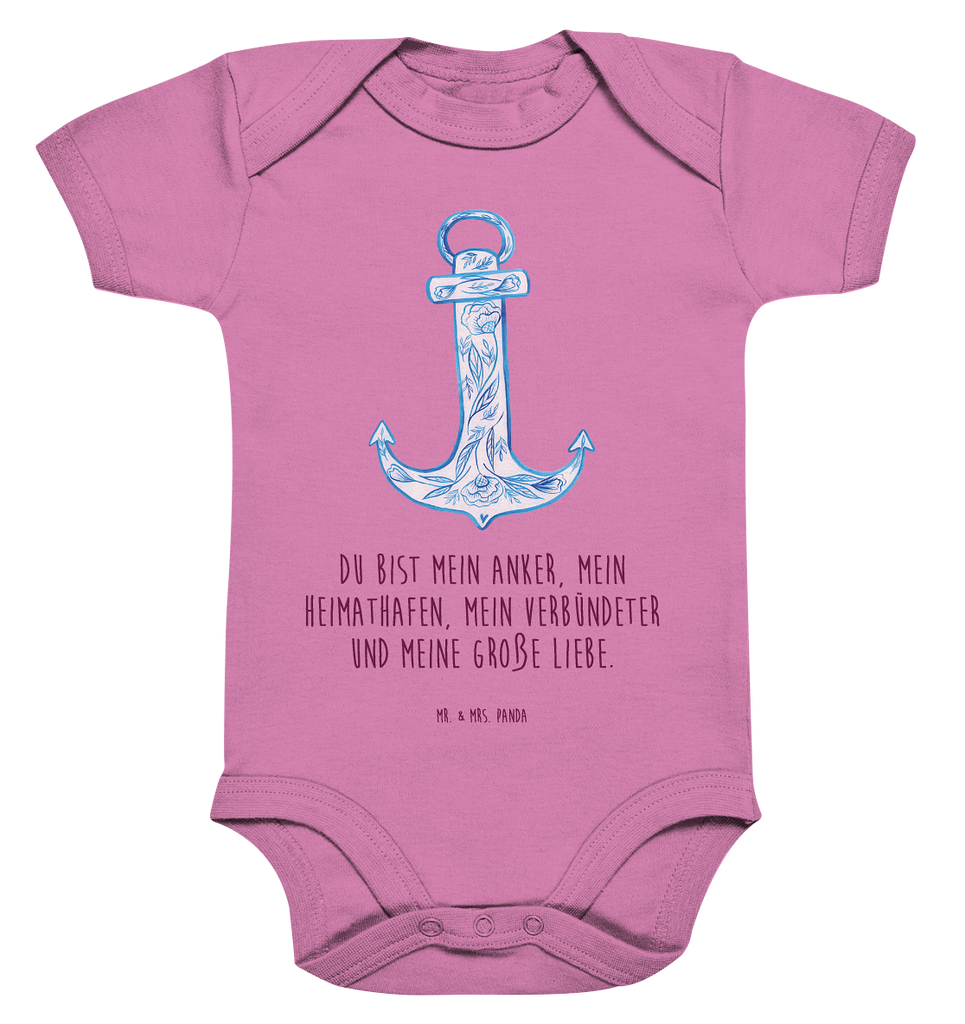 Organic Baby Body Anker Blau Babykleidung, Babystrampler, Strampler, Wickelbody, Baby Erstausstattung, Junge, Mädchen, Tiermotive, Gute Laune, lustige Sprüche, Tiere