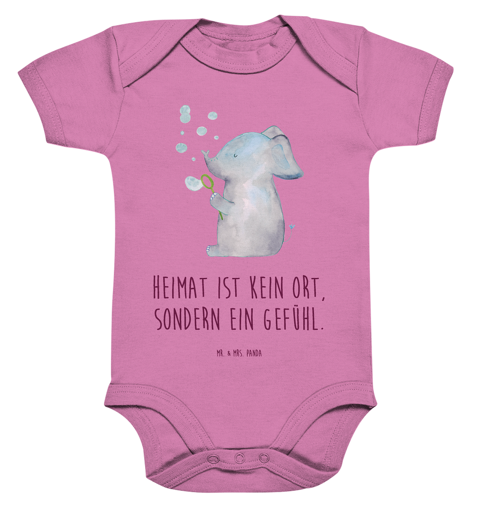 Organic Baby Body Elefant Seifenblasen Babykleidung, Babystrampler, Strampler, Wickelbody, Baby Erstausstattung, Junge, Mädchen, Tiermotive, Gute Laune, lustige Sprüche, Tiere, Elefant, Elefanten, Dickhäter, Rüsseltier, Seifenblasen, Liebe, Heimat, Gefühl. Daheim, Liebesbeweis, Liebesspruch