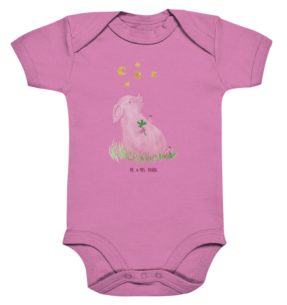 Organic Baby Body Glücksschwein Babykleidung, Babystrampler, Strampler, Wickelbody, Baby Erstausstattung, Junge, Mädchen, Tiermotive, Gute Laune, lustige Sprüche, Tiere, Glücksschwein. Glück, Schwein, Schweinchen, Sterne, Sernchen, Ziele, Träume, Motivation, Glücksbringer