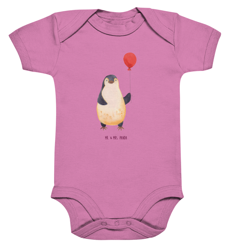 Organic Baby Body Pinguin Luftballon Babykleidung, Babystrampler, Strampler, Wickelbody, Baby Erstausstattung, Junge, Mädchen, Pinguin, Pinguine, Luftballon, Tagträume, Lebenslust, Geschenk Freundin, Geschenkidee, beste Freundin, Motivation, Neustart, neues Leben, Liebe, Glück