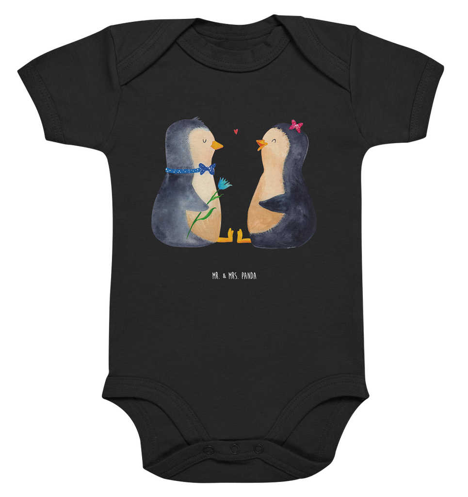 Organic Baby Body Pinguin Pärchen Babykleidung, Babystrampler, Strampler, Wickelbody, Baby Erstausstattung, Junge, Mädchen, Pinguin, Pinguine, Liebe, Liebespaar, Liebesbeweis, Liebesgeschenk, Verlobung, Jahrestag, Hochzeitstag, Hochzeit, Hochzeitsgeschenk, große Liebe, Traumpaar