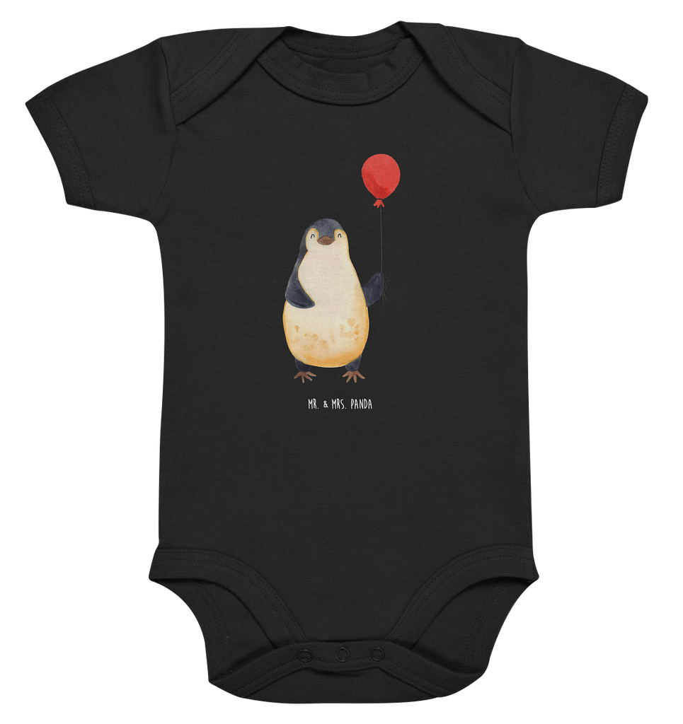 Organic Baby Body Pinguin Luftballon Babykleidung, Babystrampler, Strampler, Wickelbody, Baby Erstausstattung, Junge, Mädchen, Pinguin, Pinguine, Luftballon, Tagträume, Lebenslust, Geschenk Freundin, Geschenkidee, beste Freundin, Motivation, Neustart, neues Leben, Liebe, Glück