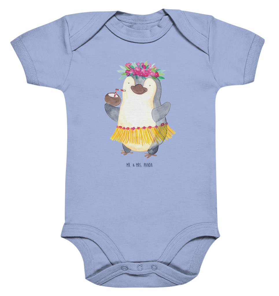 Organic Baby Body Pinguin Kokosnuss Babykleidung, Babystrampler, Strampler, Wickelbody, Baby Erstausstattung, Junge, Mädchen, Pinguin, Aloha, Hawaii, Urlaub, Kokosnuss, Pinguine