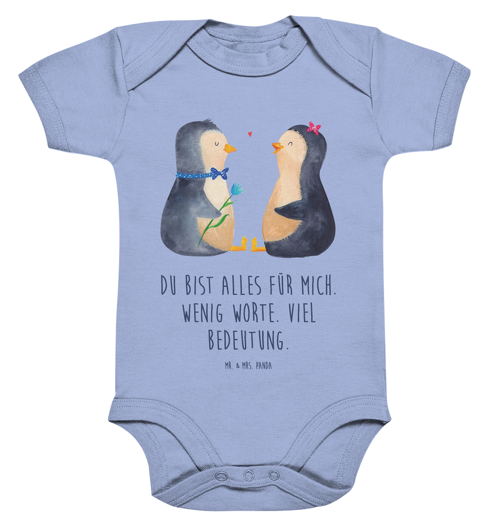 Organic Baby Body Pinguin Pärchen Babykleidung, Babystrampler, Strampler, Wickelbody, Baby Erstausstattung, Junge, Mädchen, Pinguin, Pinguine, Liebe, Liebespaar, Liebesbeweis, Liebesgeschenk, Verlobung, Jahrestag, Hochzeitstag, Hochzeit, Hochzeitsgeschenk, große Liebe, Traumpaar