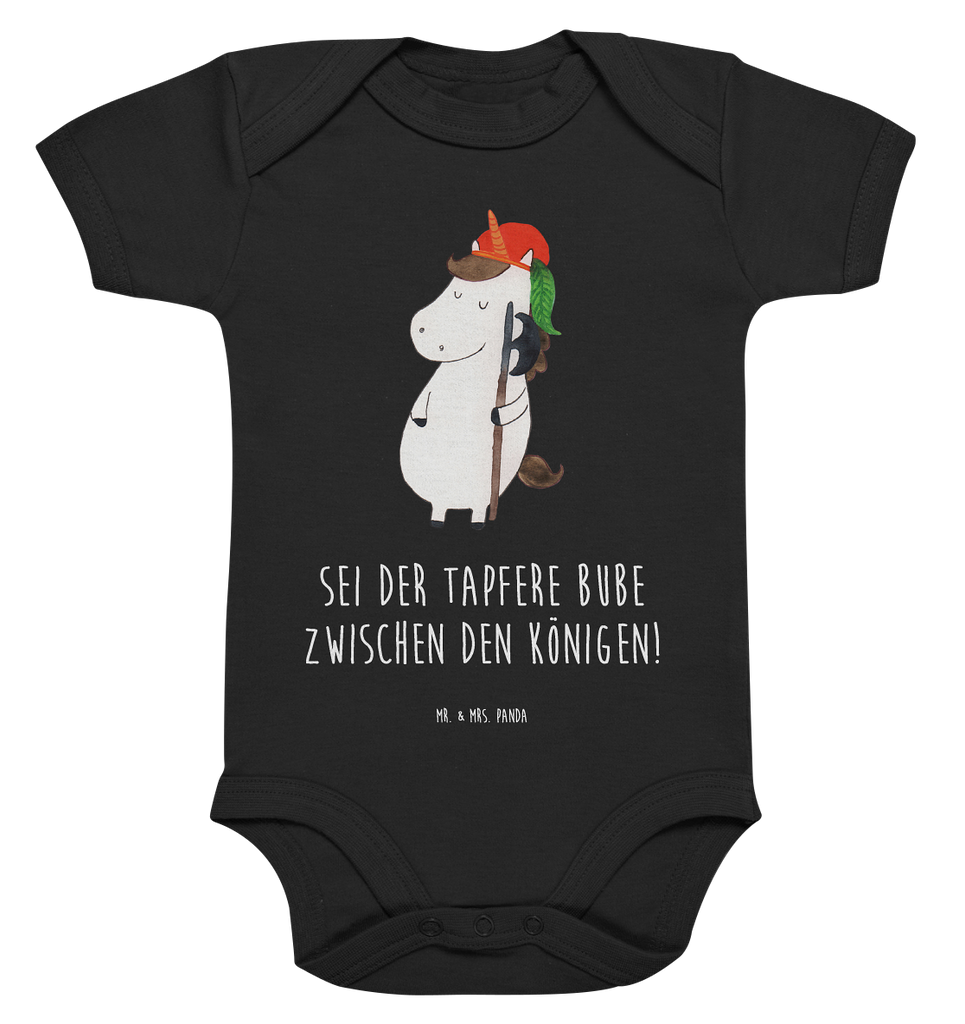 Organic Baby Body Einhorn Bube Babykleidung, Babystrampler, Strampler, Wickelbody, Baby Erstausstattung, Junge, Mädchen, Einhorn, Einhörner, Einhorn Deko, Pegasus, Unicorn, Bube, Mittelalter