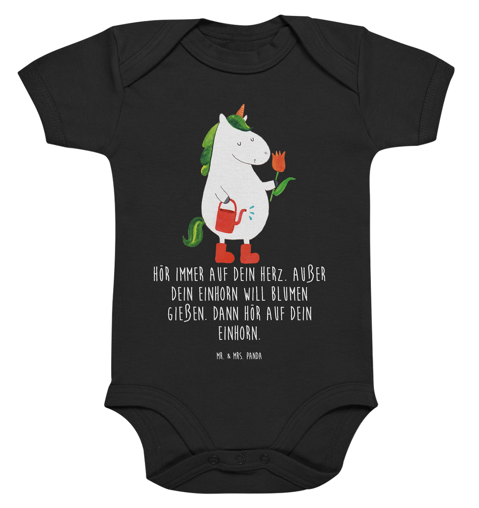 Organic Baby Body Einhorn Gärtner Babykleidung, Babystrampler, Strampler, Wickelbody, Baby Erstausstattung, Junge, Mädchen, Einhorn, Einhörner, Einhorn Deko, Pegasus, Unicorn, Luftballon, Gießkanne, Giesskanne, Lebenslust, Freude, Blume, Freundin, Garten, Stiefel