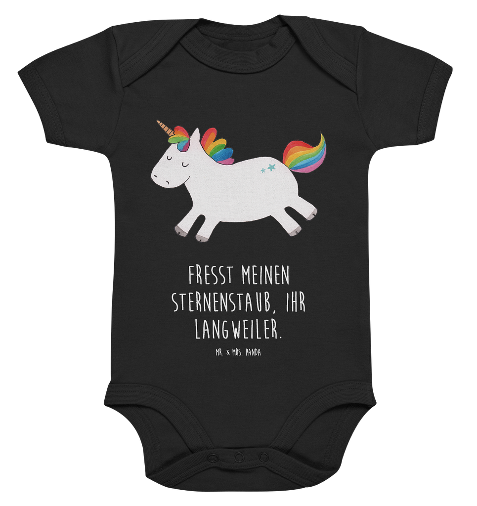 Organic Baby Body Einhorn Happy Babykleidung, Babystrampler, Strampler, Wickelbody, Baby Erstausstattung, Junge, Mädchen, Einhorn, Einhörner, Einhorn Deko, Pegasus, Unicorn, glücklich, fröhlich, Spaß, Freude, Lebensfreude, witzig, spannend, Lächeln, Lachen