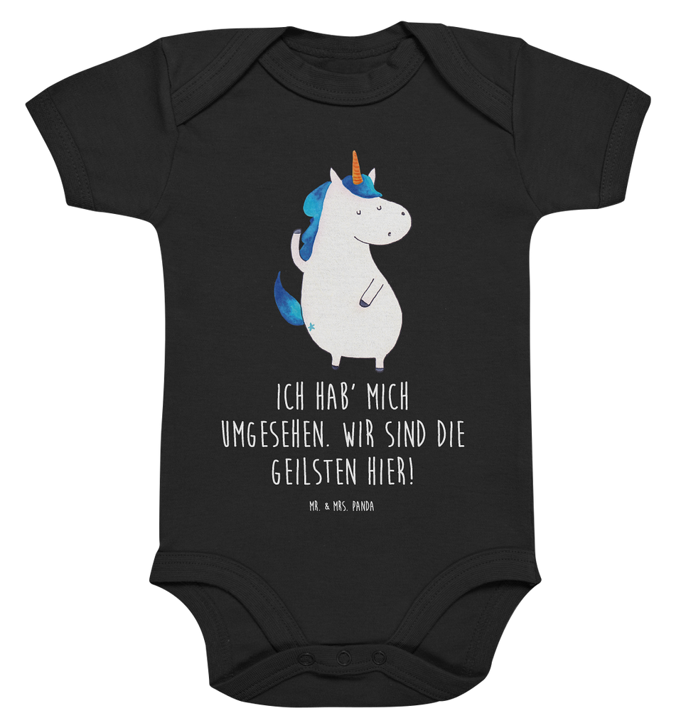 Organic Baby Body Einhorn Mann Babykleidung, Babystrampler, Strampler, Wickelbody, Baby Erstausstattung, Junge, Mädchen, Einhorn, Einhörner, Einhorn Deko, Pegasus, Unicorn, cool, Mann, Freundin, Familie, bester Freund, BFF, Party, hübsch, beste