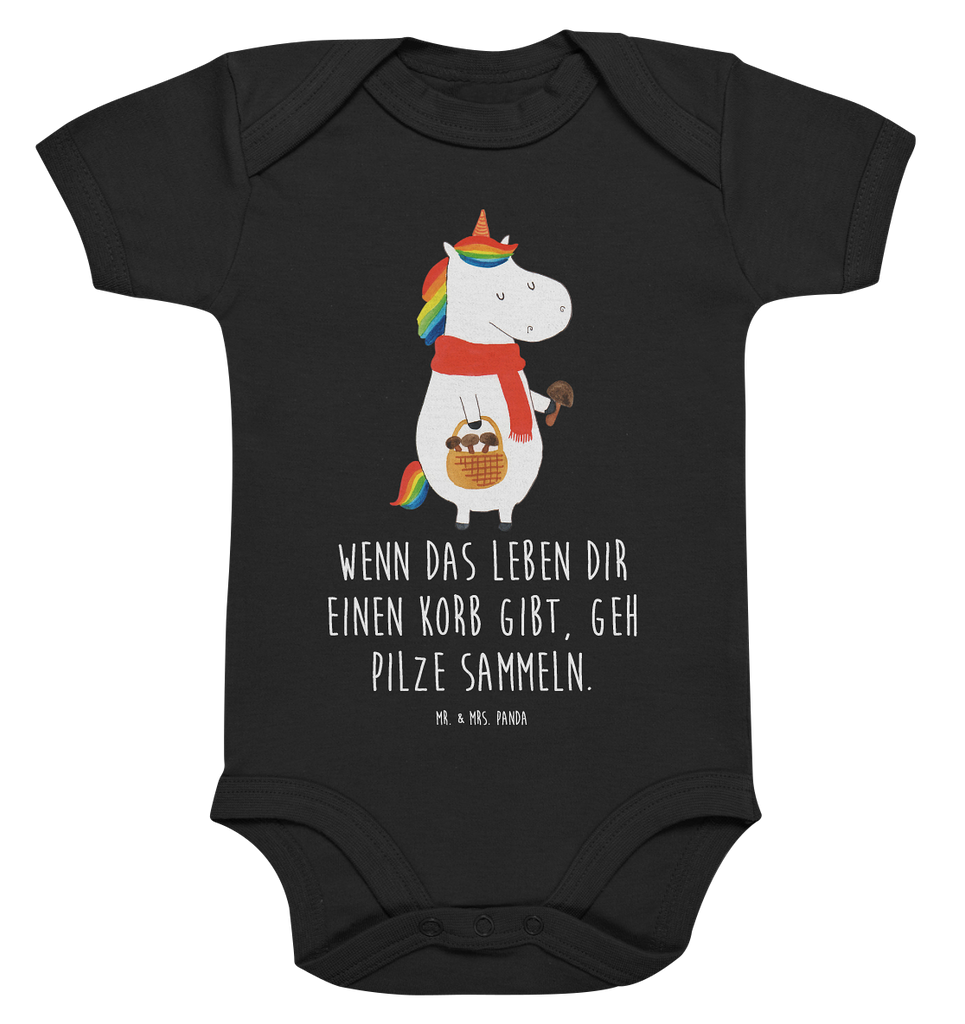 Organic Baby Body Einhorn Pilz Babykleidung, Babystrampler, Strampler, Wickelbody, Baby Erstausstattung, Junge, Mädchen, Einhorn, Einhörner, Einhorn Deko, Pegasus, Unicorn, Pilze, Pilzsammler, Motivation, Spruch, Liebeskummer