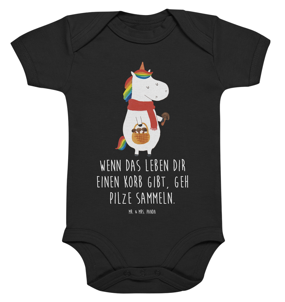 Organic Baby Body Einhorn Pilz Babykleidung, Babystrampler, Strampler, Wickelbody, Baby Erstausstattung, Junge, Mädchen, Einhorn, Einhörner, Einhorn Deko, Pegasus, Unicorn, Pilze, Pilzsammler, Motivation, Spruch, Liebeskummer