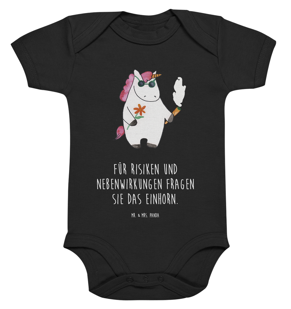 Organic Baby Body Einhorn Woodstock Babykleidung, Babystrampler, Strampler, Wickelbody, Baby Erstausstattung, Junge, Mädchen, Einhorn, Einhörner, Einhorn Deko, Pegasus, Unicorn, Kiffen, Joint, Zigarette, Alkohol, Party, Spaß. lustig, witzig, Woodstock