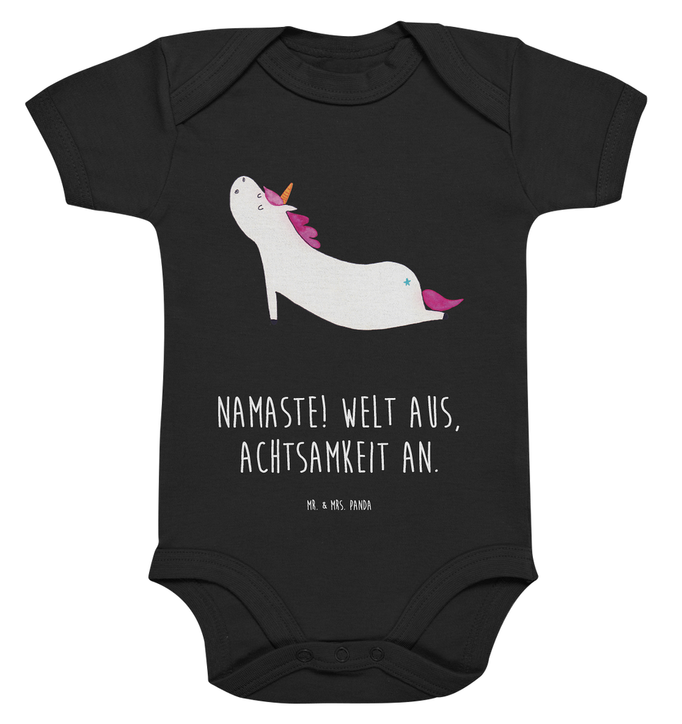 Organic Baby Body Einhorn Yoga Babykleidung, Babystrampler, Strampler, Wickelbody, Baby Erstausstattung, Junge, Mädchen, Einhorn, Einhörner, Einhorn Deko, Pegasus, Unicorn, Yoga, Namaste, Achtsamkeit, Entspannung, Joga, Yogamatte, Sport, lustig, witzig, süß