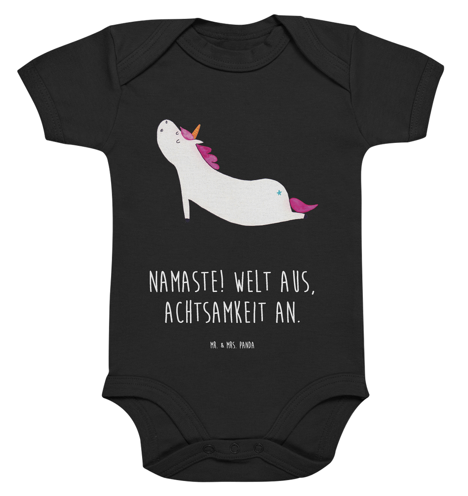 Organic Baby Body Einhorn Yoga Babykleidung, Babystrampler, Strampler, Wickelbody, Baby Erstausstattung, Junge, Mädchen, Einhorn, Einhörner, Einhorn Deko, Pegasus, Unicorn, Yoga, Namaste, Achtsamkeit, Entspannung, Joga, Yogamatte, Sport, lustig, witzig, süß