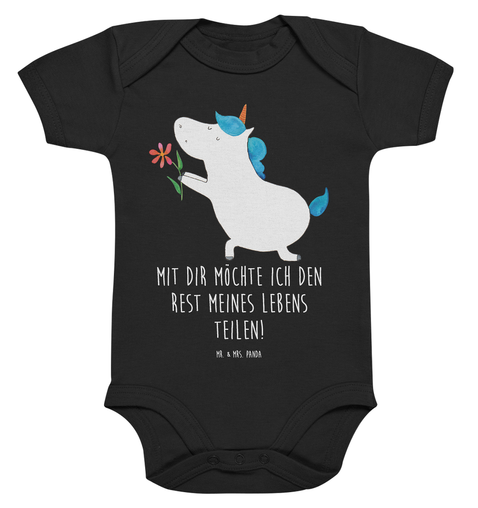 Organic Baby Body Einhorn Blume Babykleidung, Babystrampler, Strampler, Wickelbody, Baby Erstausstattung, Junge, Mädchen, Einhorn, Einhörner, Einhorn Deko, Pegasus, Unicorn, Liebe, Liebesbeweis, Antrag, Heiratsantrag, Verlobung, Ehepaar, Pärchen, Partner, Freund, Freundin, Ehe, heiraten